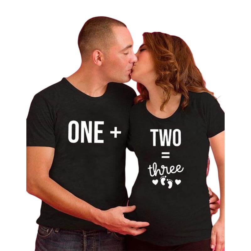 TShirtAnnonceGrossessepourCouple_1 T Shirt Couple Annonce Grossesse